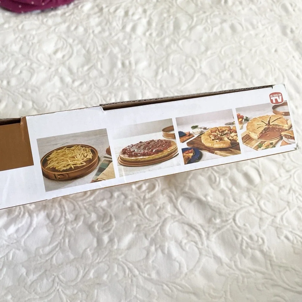 Copper Chef Perfect Pizza & Crisper Pan 12